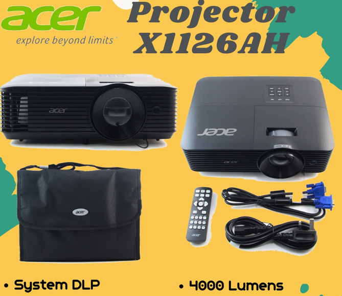Acer X1126AH 4000 Lumens Digital Eco friendly Projector Aedkit
