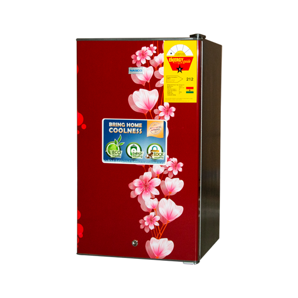 Nasco 84ltr Table Top Refrigerator Nasf1-11s-red